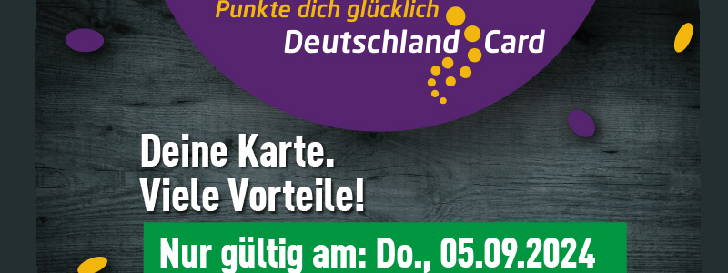 10-fach Punkten mit der DeutschlandCard 💳✨