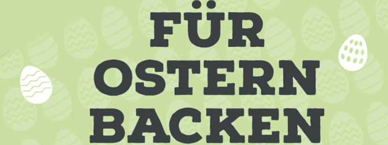 Osterbacken macht glücklich